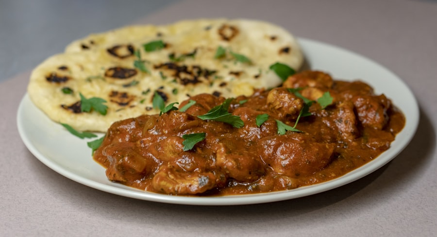 Parotta and Beef Curry